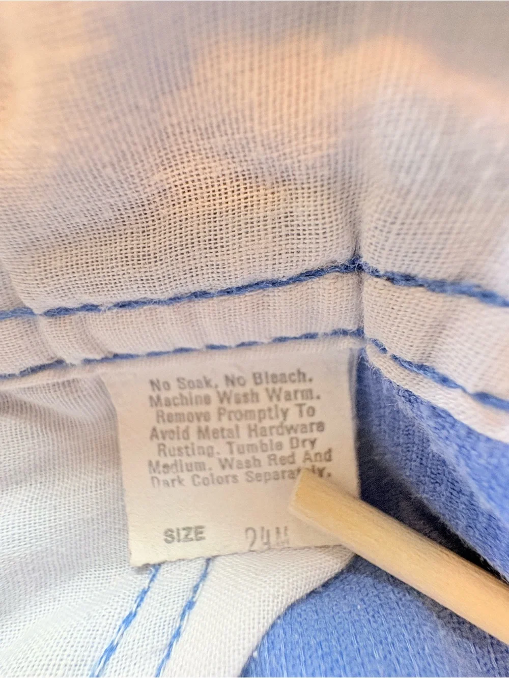 Vintage Toddler Oshkosh B’gosh Corduroy Blue Overalls 80’s-90’s 24 Mo